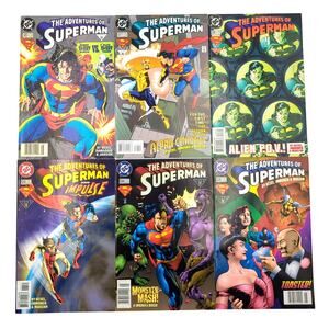 Adventures of Superman Lot 526 527 528 533 534 535 DC Comics 1995-96 Impulse
